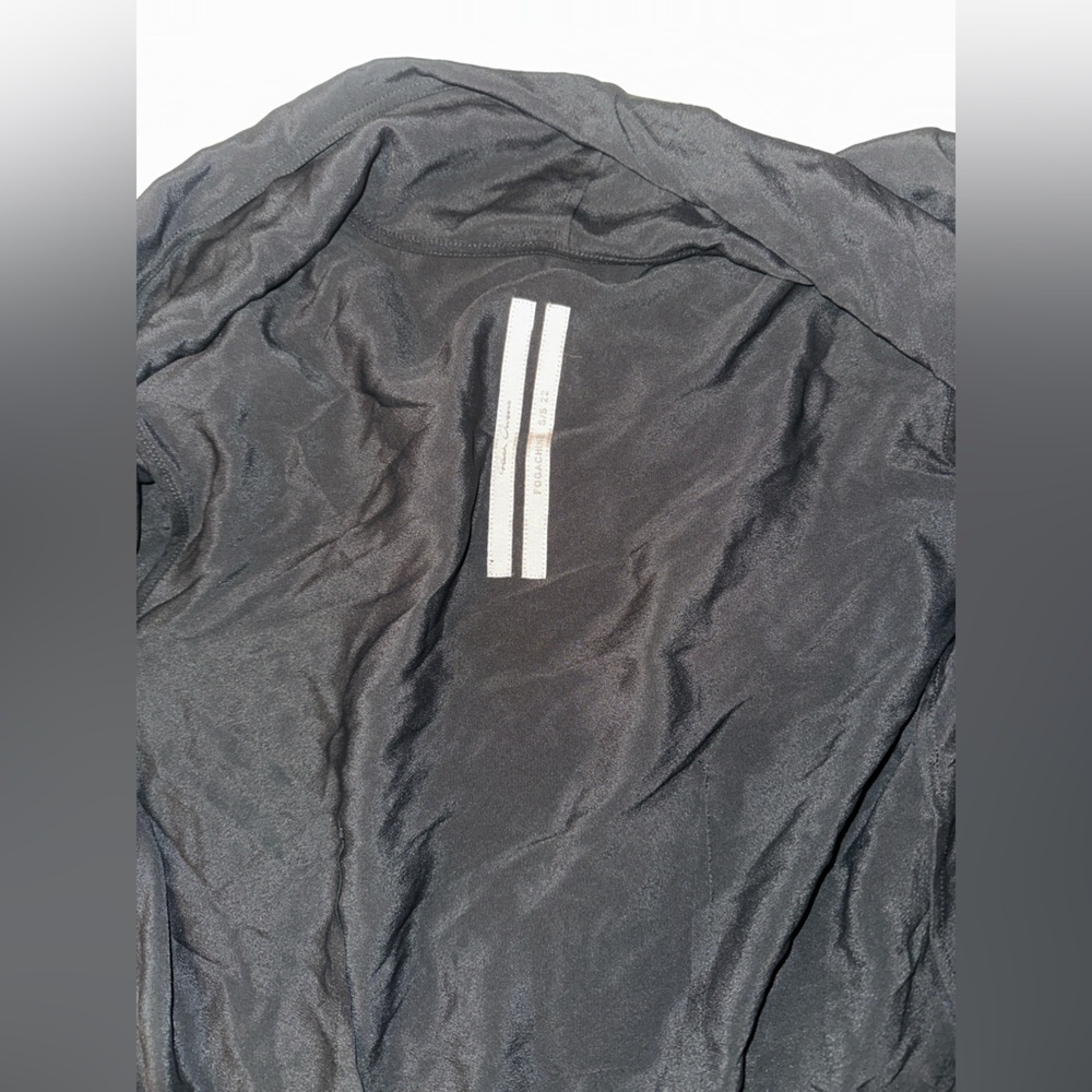 Rick Owens Drape Long Sleeve Wrap Dress Size 40 - Picture 7 of 13